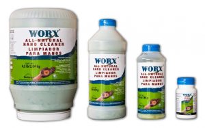 jabon de manos worx all-natural envases worx all-natural