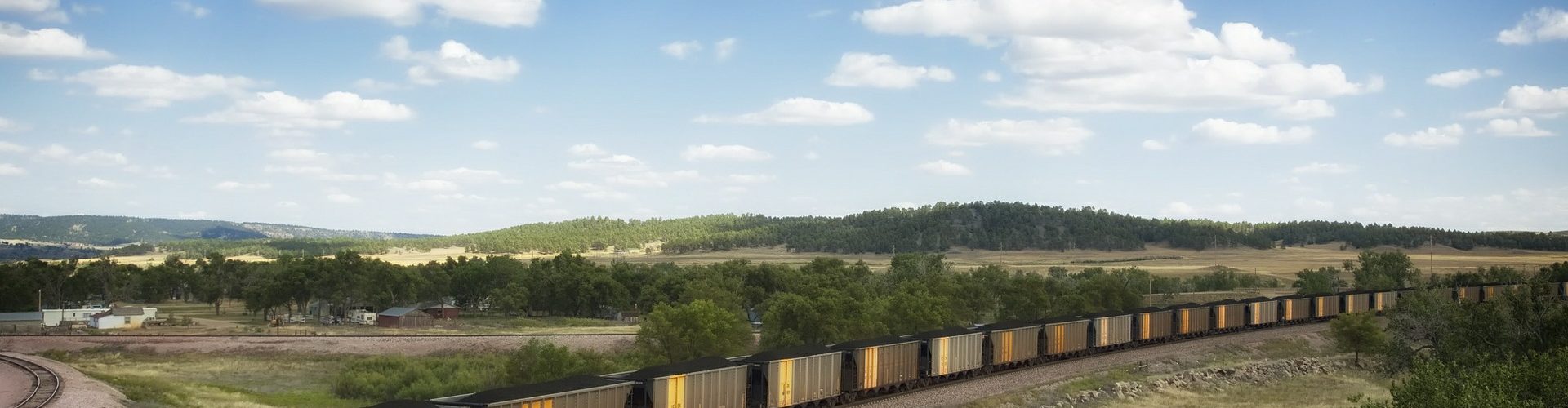 transporte de carbon en tren